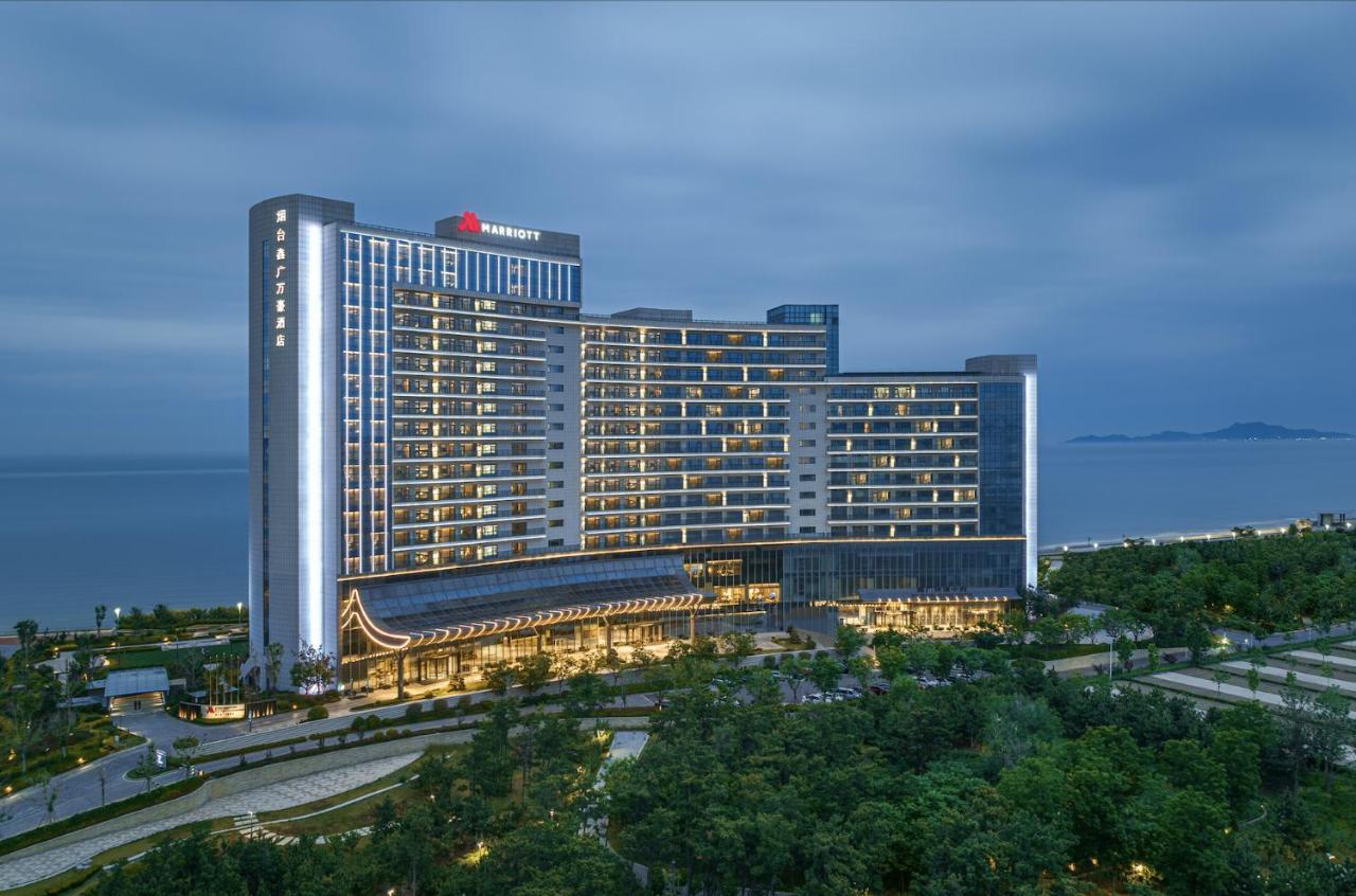 Yantai Marriott Hotel Bagian luar foto