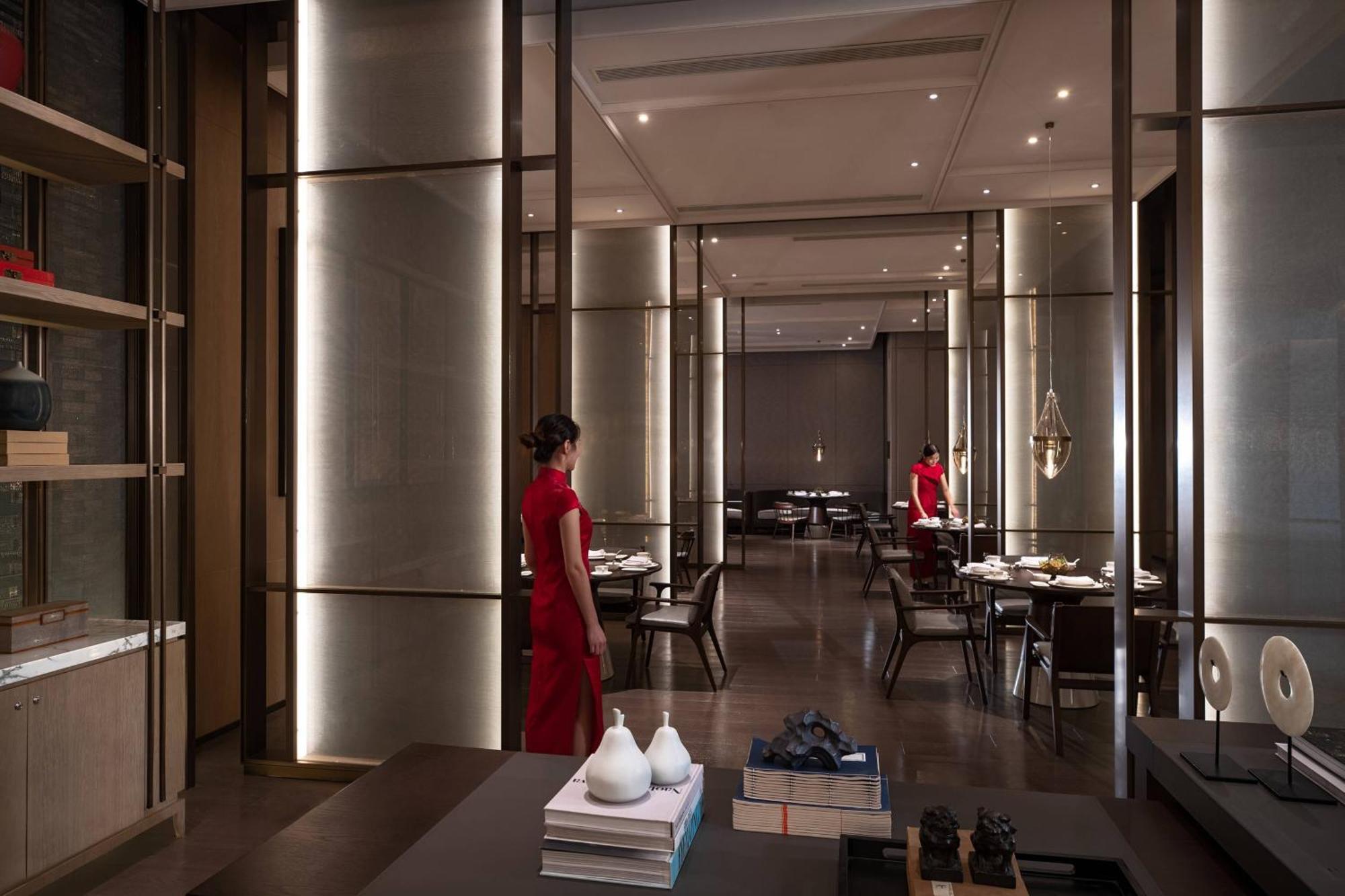 Yantai Marriott Hotel Bagian luar foto